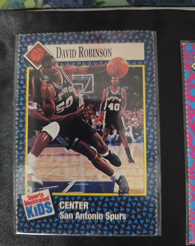1992 Sports Illustrated for Kids #35 David Robinson — front