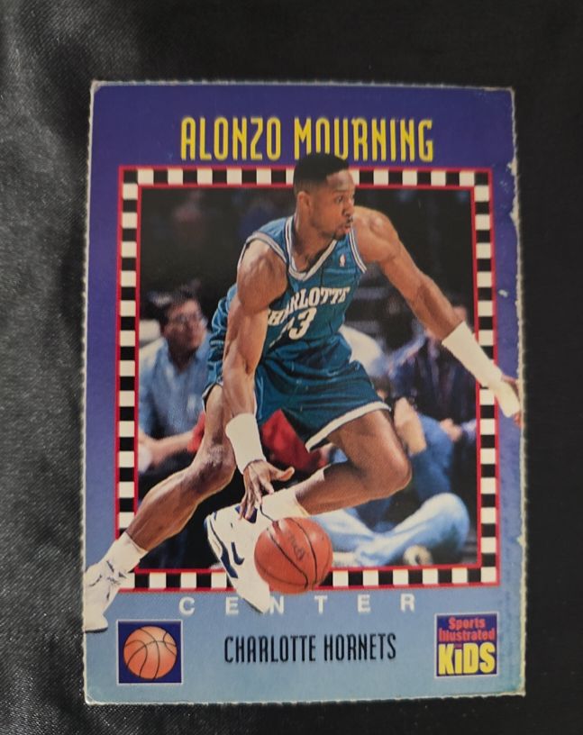 1994 Sports Illustrated for Kids #249 Alonzo Mourning Charlotte Hornets — front