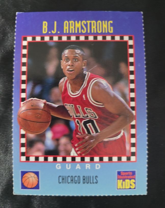 1994 Sports Illustrated for Kids #308 B.J. Armstrong — front