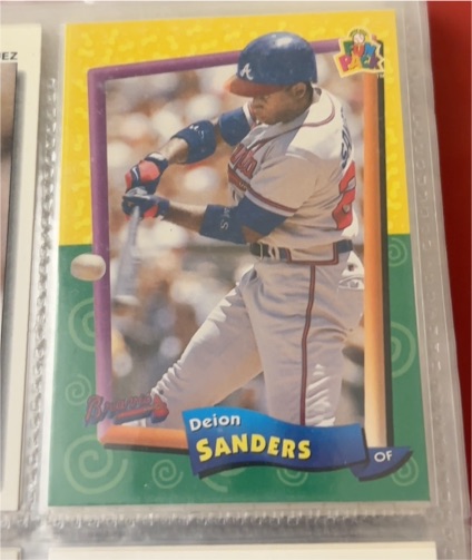 1994 Upper Deck Fun Pack #164 Deion Sanders — front