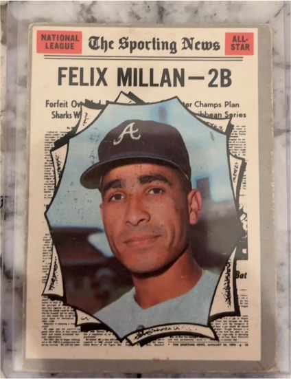 1970 Topps #452 Felix Millan — front