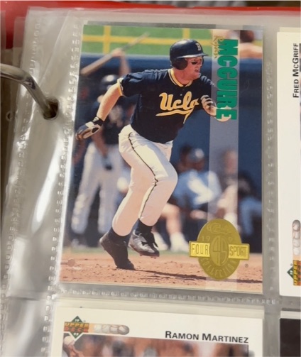 1992 Upper Deck #4 Mark McGwire — front