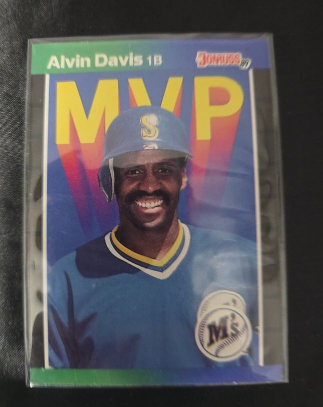 1989 Donruss #BC-25 Alvin Davis MVP Seattle Mariners — front