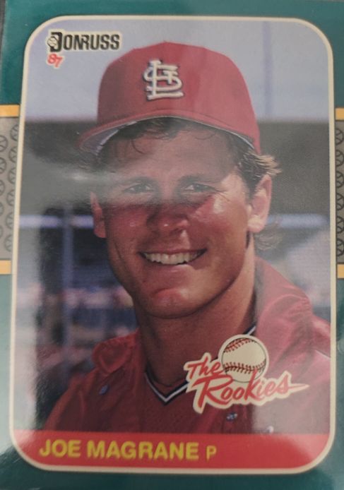 1987 Donruss The Rookies #40 Joe Magrane — front