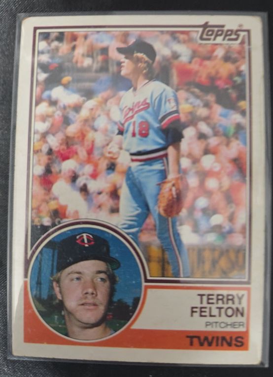 1983 Topps #181 Terry Felton — front