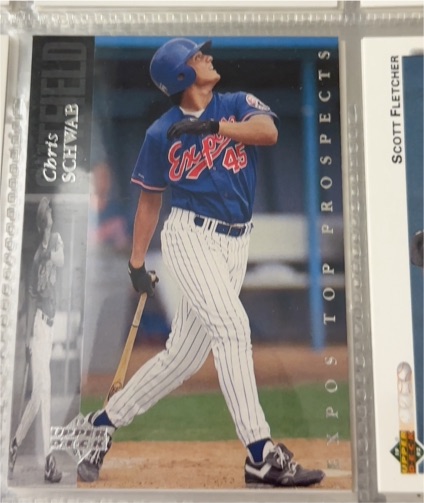 1994 Upper Deck Top Prospects #178 Chris Schwab — front