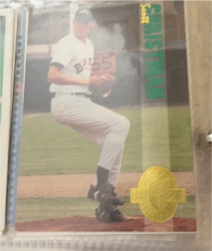 1993 Classic Four Sport Collection #271 Scott Christman — front
