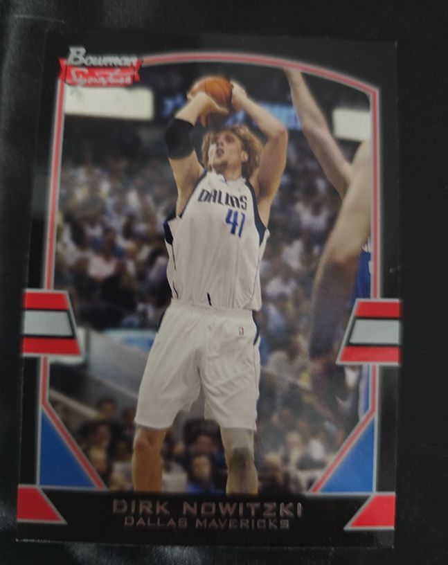 2007-08 Bowman #41 Dirk Nowitzki — front