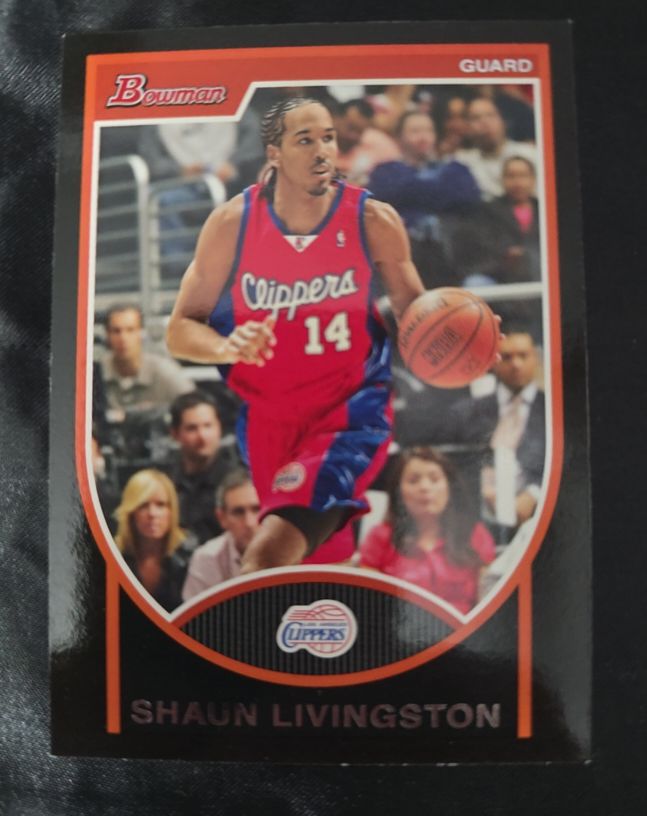 2007-08 Bowman #58 Shaun Livingston — front