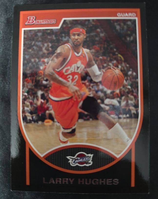 2007-08 Bowman #37 Larry Hughes — front