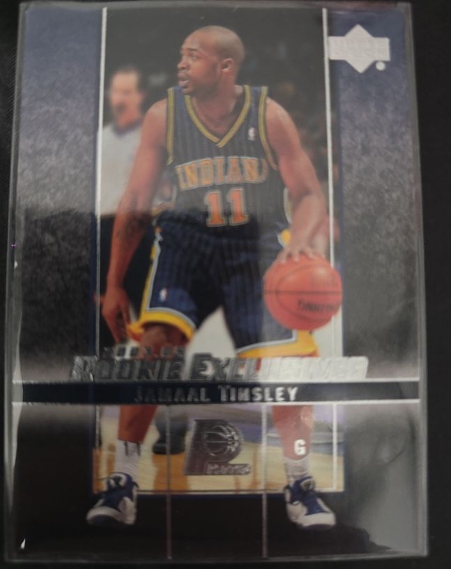 2003-04 Upper Deck Rookie Exclusives #36 Jamaal Tinsley — front