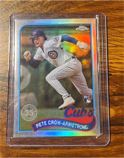 2024 Topps Chrome 1989 Topps #89CB-19 Pete Crow-Armstrong — front