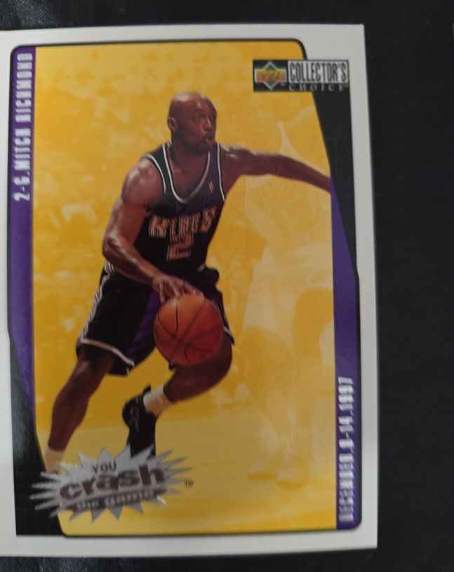 1997-98 Upper Deck Collector's Choice #C23 Mitch Richmond You Crash the Game — front