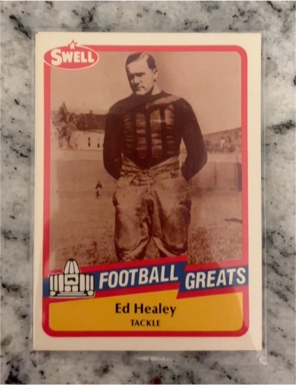1989 Swell Greats #18 Ed Healey — front