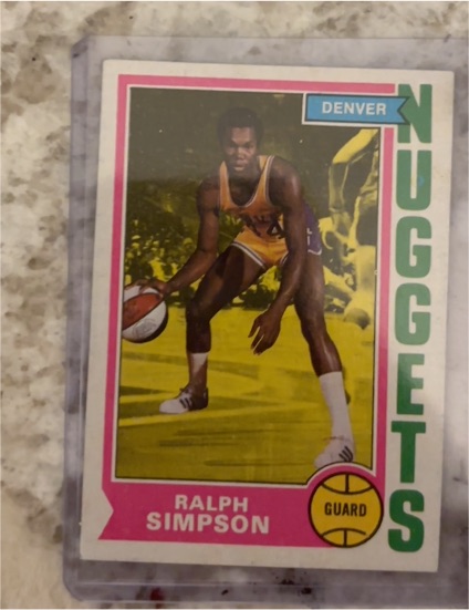 1974-75 Topps #219 Ralph Simpson — front