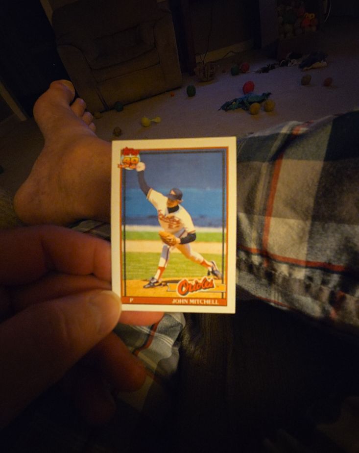 1991 Topps #99 John Mitchell — front