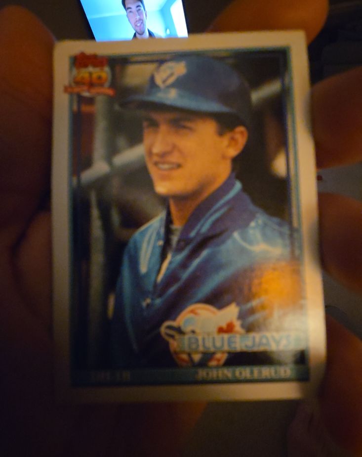 1991 Topps #168 John Olerud — front