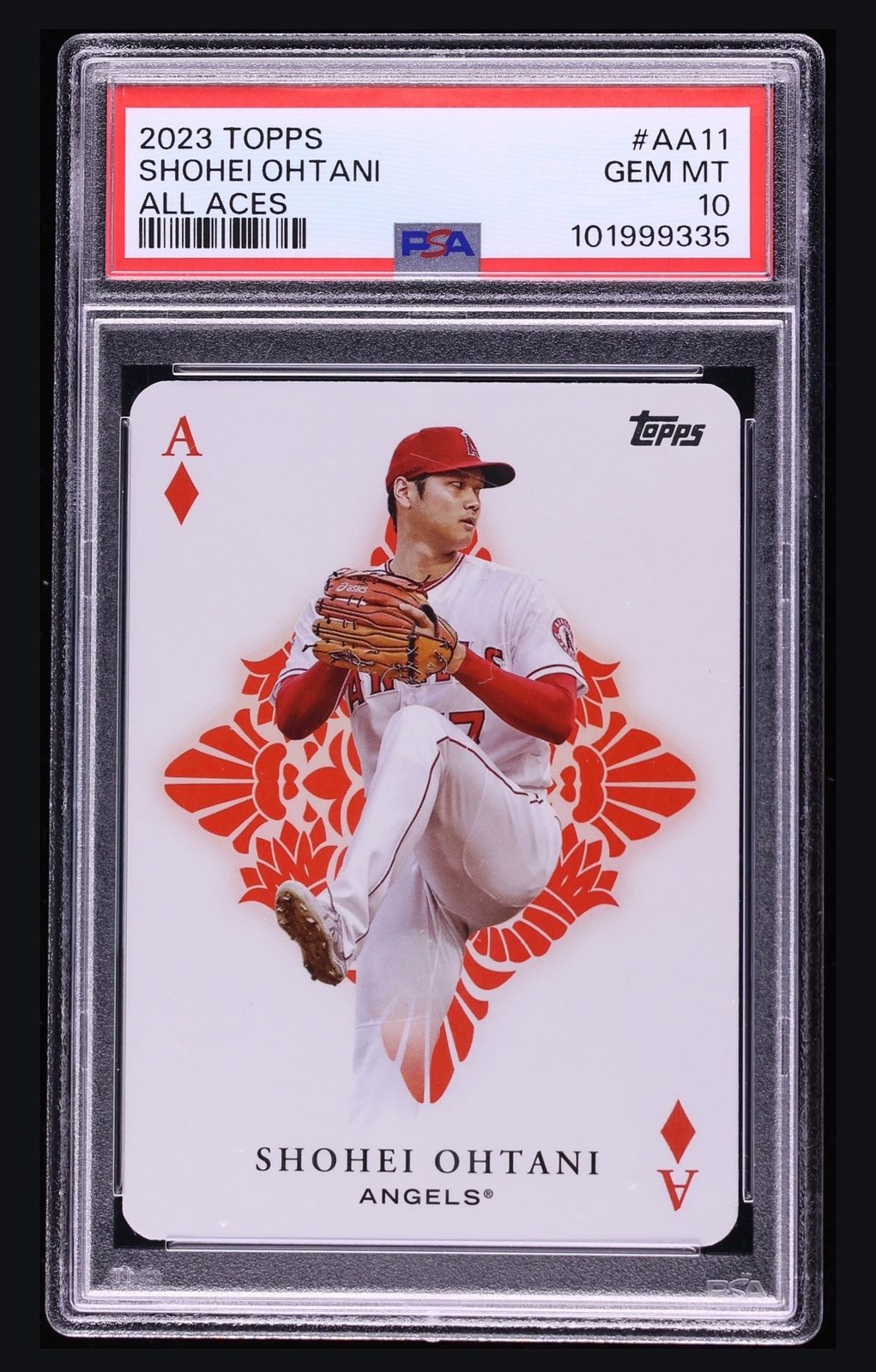 2023 Topps All Aces #AA11 Shohei Ohtani — front