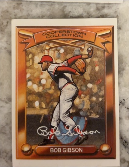 1989 Kahn's Cooperstown Collection #5 Bob Gibson — front