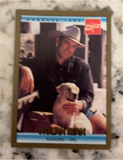 1992 Donruss Coca Cola #26 Nolan Ryan — front
