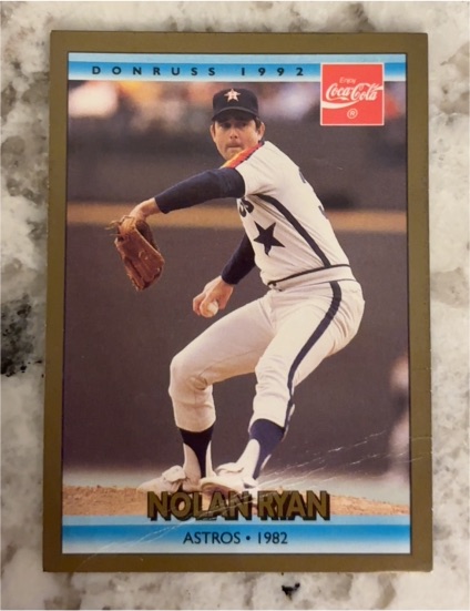 1992 Donruss Coca-Cola #16 Nolan Ryan — front
