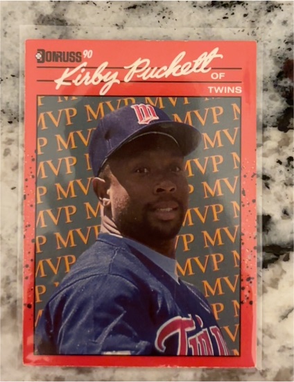 1990 Donruss MVP #BC-8 Kirby Puckett — front