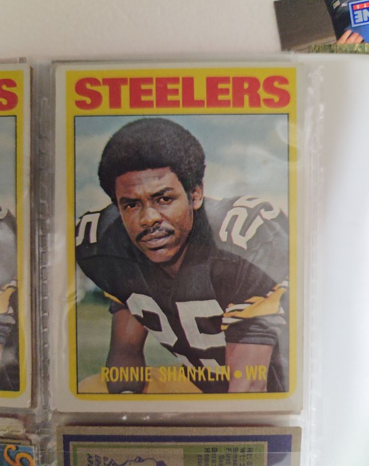 1972 Topps #37 Ronnie Shanklin — front