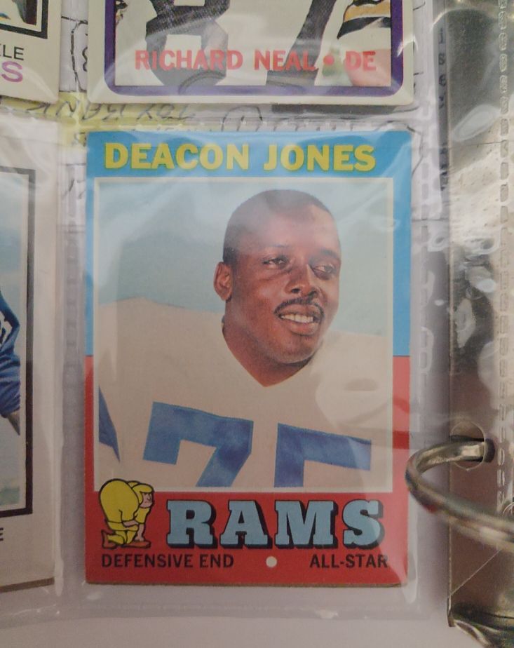 1971 Topps #209 Deacon Jones — front