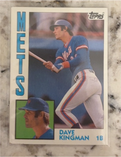 1984 Topps #573 Dave Kingman — front