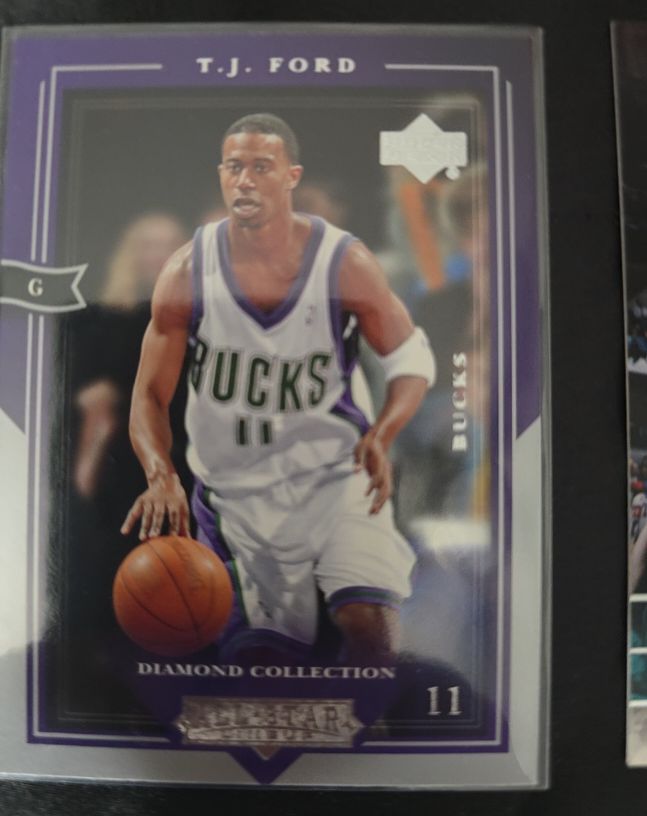 2004 Upper Deck Diamond Collection #48 T.J. Ford — front