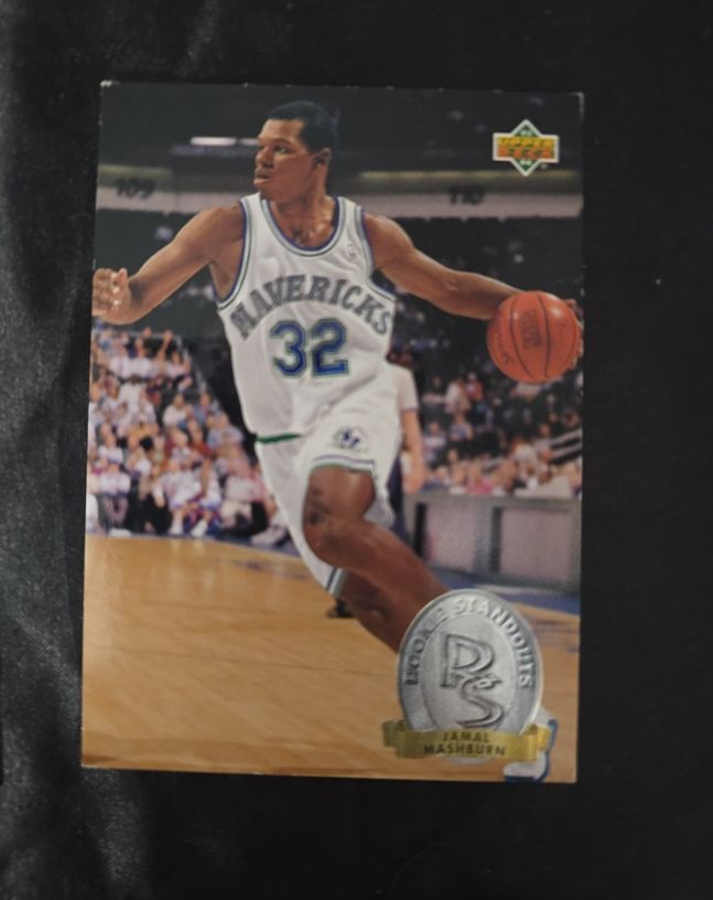 1993-94 Upper Deck Rookie Standouts #RS9 Jamal Mashburn — front