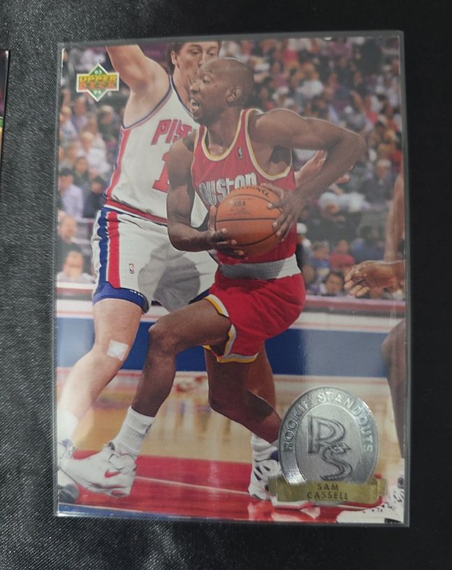 1993-94 Upper Deck Rookie Standouts #RS18 Sam Cassell — front