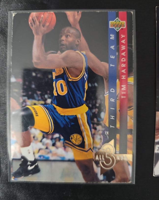 1993-94 Upper Deck All-NBA Team Insert #AN14 Tim Hardaway — front