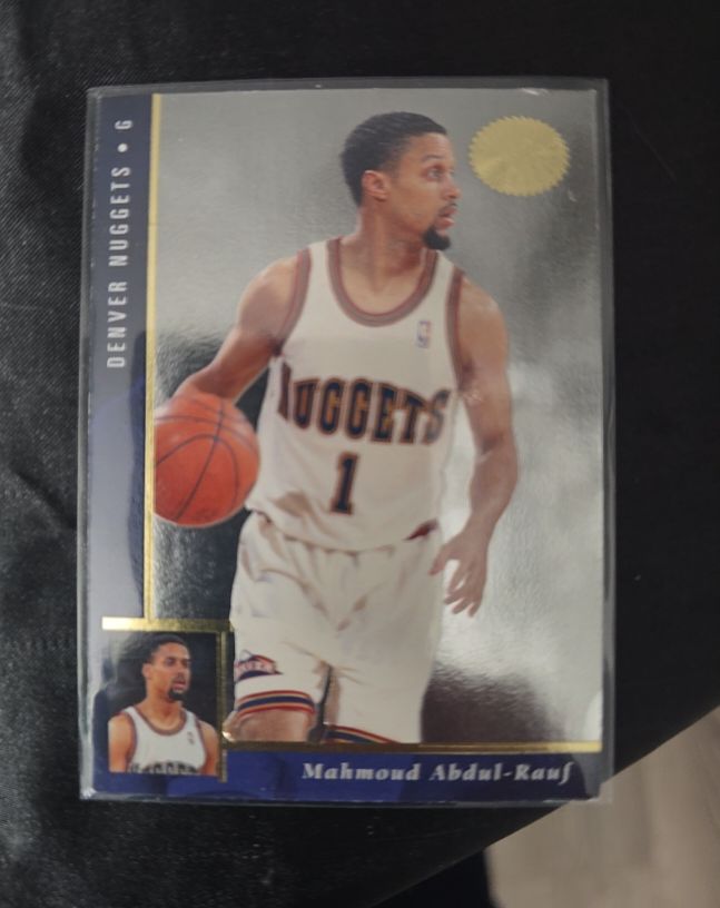 1995-96 SP Championship #26 Mahmoud Abdul-Rauf — front
