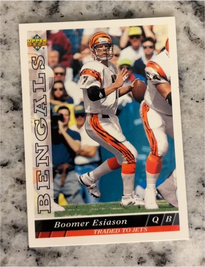 1993 Upper Deck #471 Boomer Esiason — front