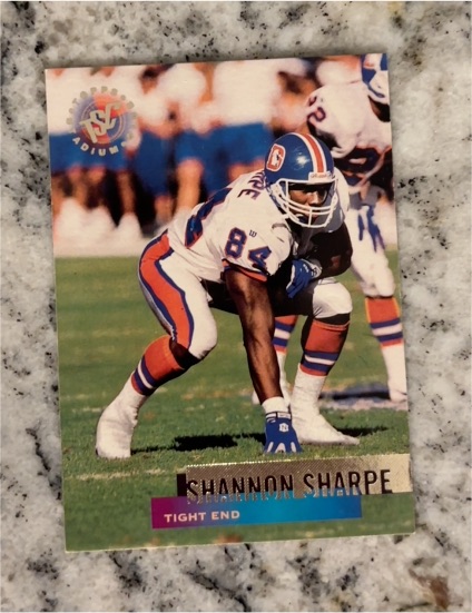 1995 Topps Stadium Club #71 Shannon Sharpe — front