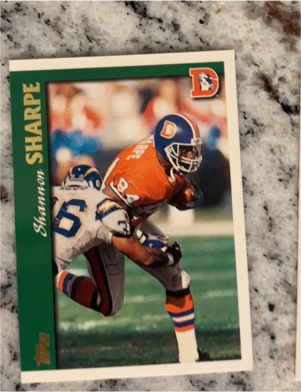 1997 Topps #135 Shannon Sharpe — front
