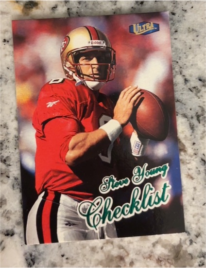 1998 Fleer Ultra #360 Steve Young — front