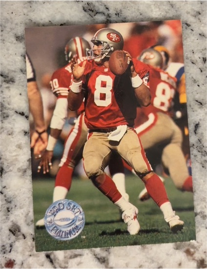 1991 Pro Set Platinum #271 Steve Young — front