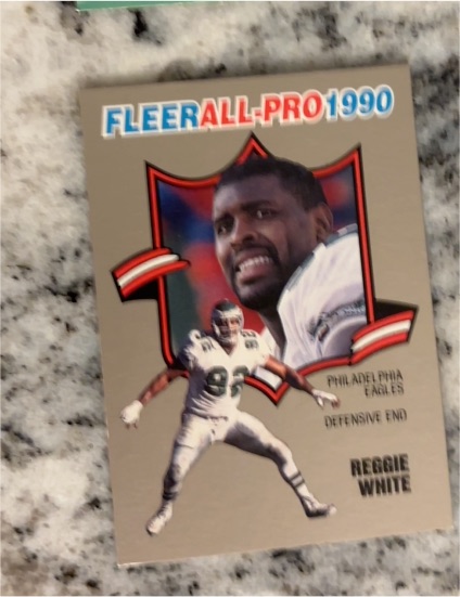 1990 Fleer All-Pro #16 Reggie White — front