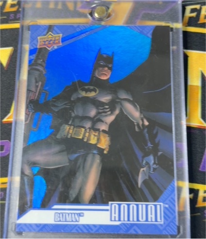 2024 Upper Deck DC Annual Batman #2 Blue Parallel — front