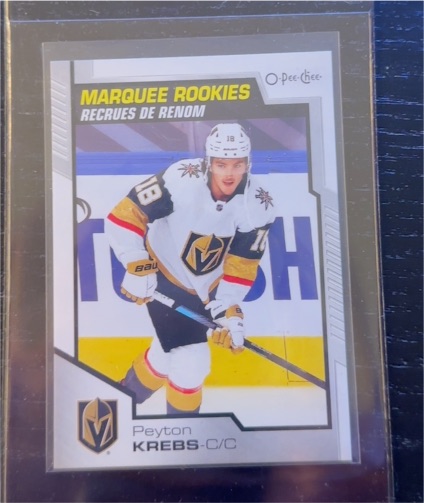 2020-21 O-Pee-Chee #643 Peyton Krebs — front