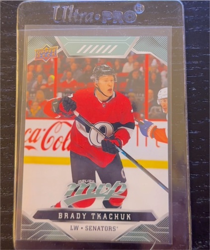 2019-20 Upper Deck MVP #15 Brady Tkachuk — front