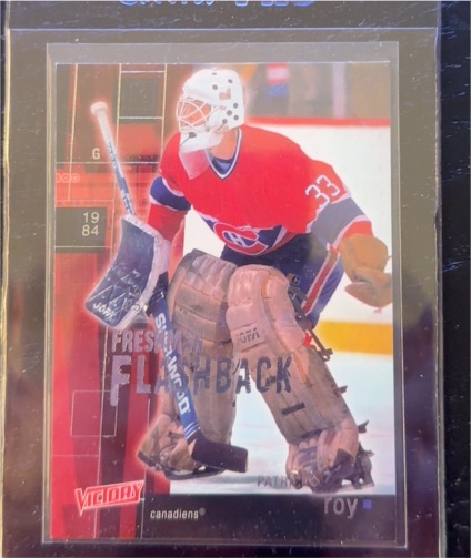 2003-04 Upper Deck Victory Freshman Flashback #FF14 Patrick Roy — front