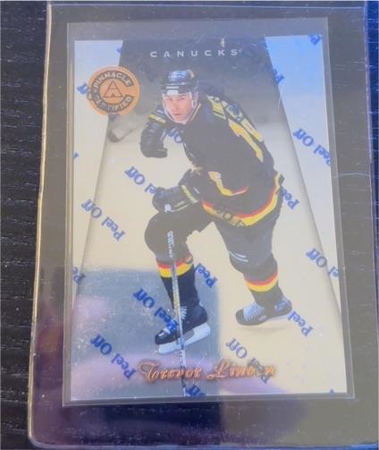 1997 Pinnacle Certified #104 Trevor Linden — front