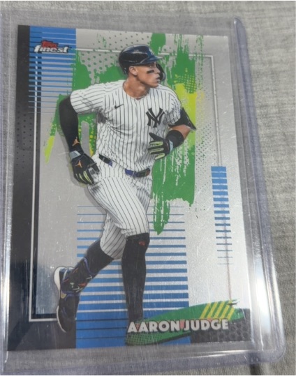 2026 Topps Finest #99 Aaron Judge — front