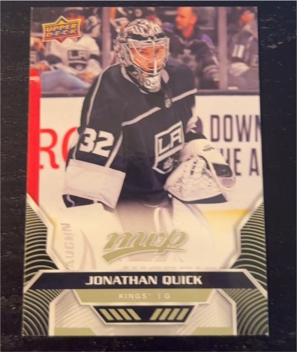 2020-21 Upper Deck MVP #66 Jonathan Quick — front