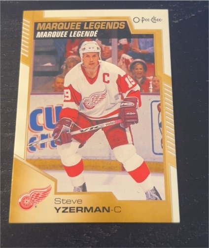 2020-21 O-Pee-Chee #543 Steve Yzerman Marquee Legends — front