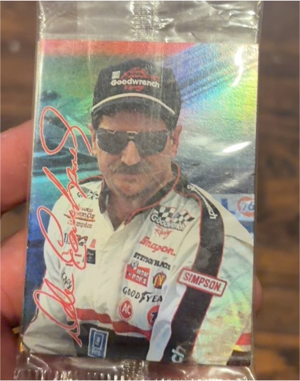 1994 Press Pass Mail In Holofoils Dale Earnhardt #H1 — front