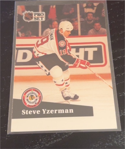 1991-92 Pro Set #281 Steve Yzerman — front